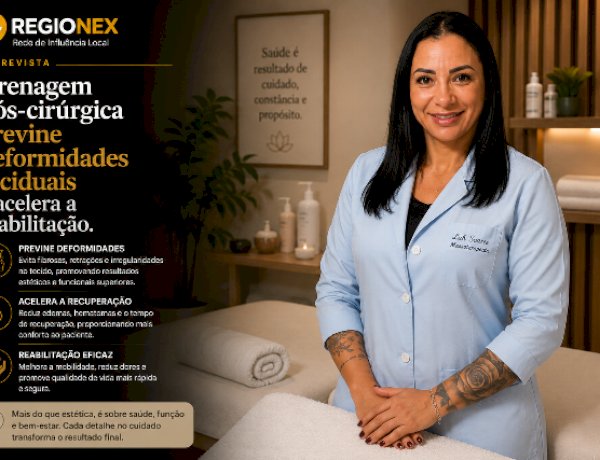 Como a conduta técnica na drenagem pós-cirúrgica previne deformidades teciduais e acelera a reabilitação em Londrina