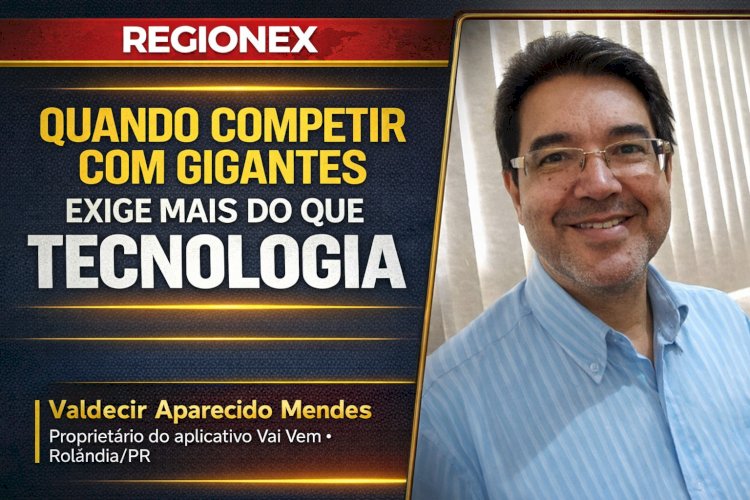 Quando competir com gigantes exige mais do que tecnologia: aplicativo regional desafia modelos globais em Rolândia